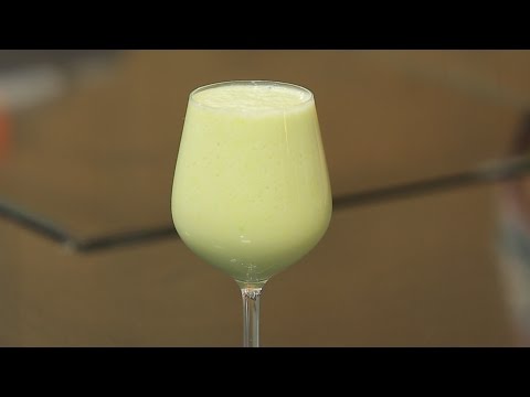 طريقة عمل ومقادير عصير كانتلوب بجوز الهند