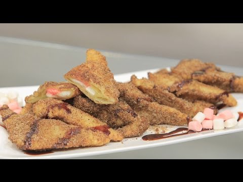 طريقة عمل ومقادير باف بيستري بالمارشميللو و القرفة