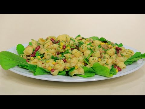 طريقة عمل ومقادير سلطة مكرونة بالتونة