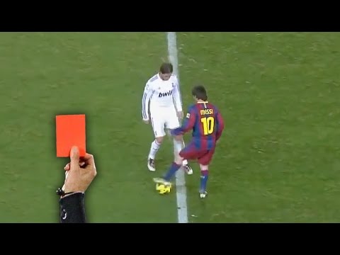 أشهر 10 بطاقات حمراء فى التاريخ