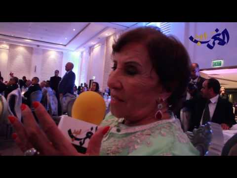 بالفيديو الفنانة أمينة رشيد سعيد تعبّر عن سعادتها الغامرة بعد تكريمها من قبل سعيد الناصري
