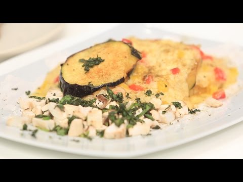طريقة عمل اقراص الباذنجان المحشية