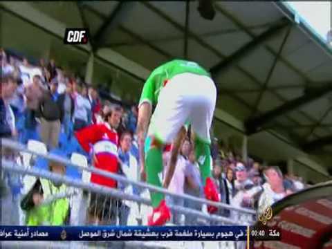 شاهد الشرطة تعتقل لاعبًا اعتدى على مشجّع