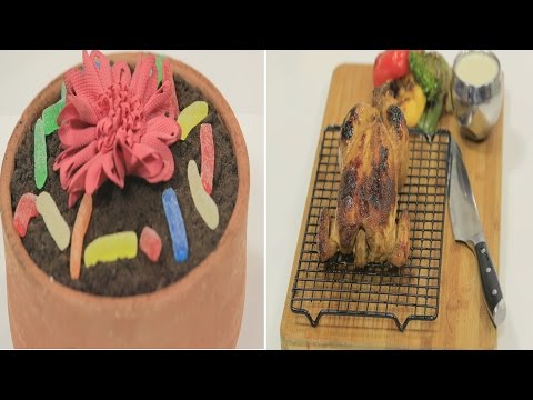 شاهد دجاج روستيد بصوص الجبنة