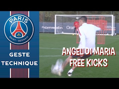 بالفيديو أنخيل دي ماريا ملك الركلات الحرة بقدم لا تخطئ المرمى