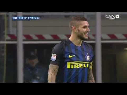 شاهد أهداف مباراة  فريقي إنتر ميلان وكروتوني 30