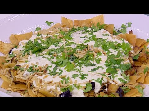 طريقة إعداد فتة باذنجان باللحمة المفرومة