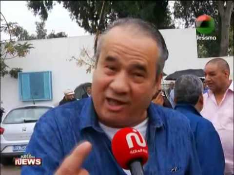 بالفيديو تشييع جثمان المسرحي المنصف السويسي إلى مثواه الأخير