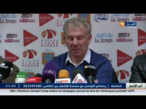 بالفيديو مدرب اتحاد العاصمة بول بوت يُثني على الخضر