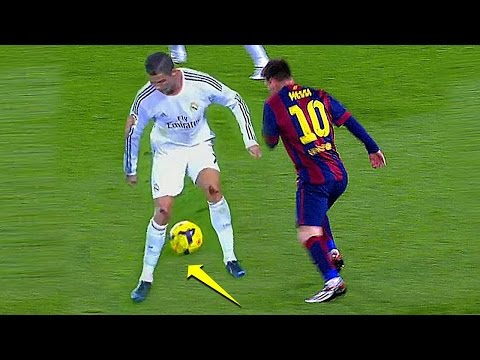 بالفيديو ليونيل ميسي وكريستيانو رونالدو يذلّان خصومهما في الملاعب