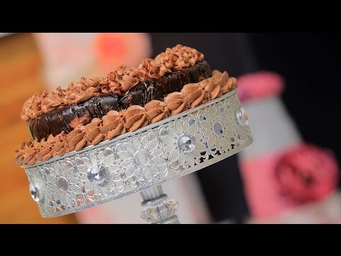 طريقة عمل تورتة شيكولاتة سريعة