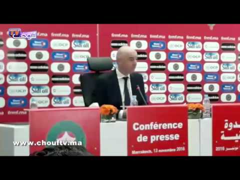 جياني إنفانتينو  يؤكّد أنه عاش أجواءً رائعة في مراكش