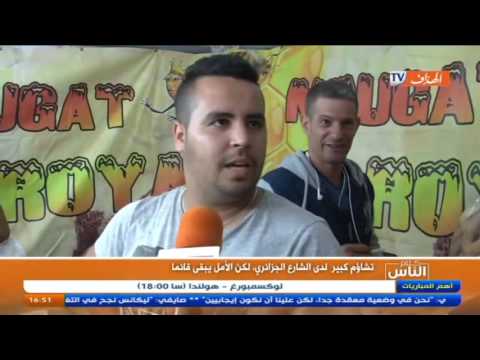 شاهد تشاؤم الشارع الجزائري في الوصول إلى المونديال