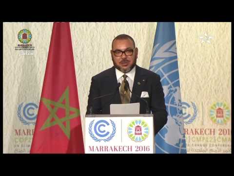 شاهد خطاب الملك محمد السادس في كوب 22 يُذهل رؤساء العالم