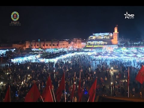 ساحة جامع الفنا ترقص على ايقاعات قمة المناخ