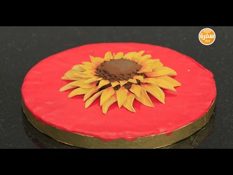 طريقة إعداد وردة بعجينة السكر