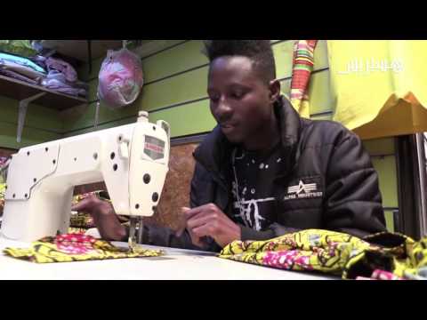 شاهد عبد الله من السنغال يتحدث عن فن الخياطة