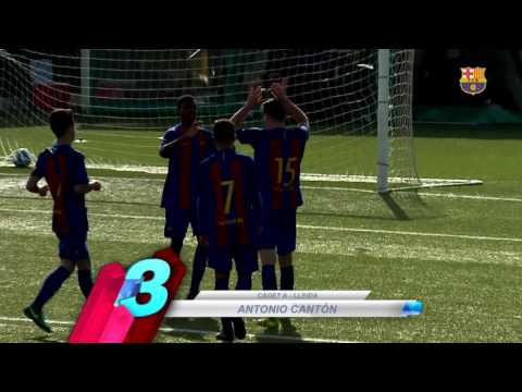 بالفيديو أفضل 5 أهداف لأكاديمية برشلونة للشباب في الأسبوع الماضي