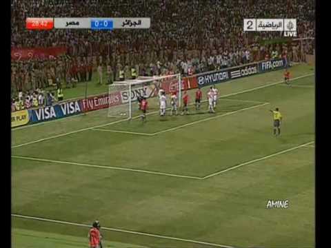 شاهد ملخّص مباراة مصر أمام الجزائر في 2010