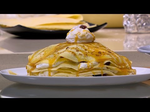 بالفيديو طريقة تحضير كريب بالتمر