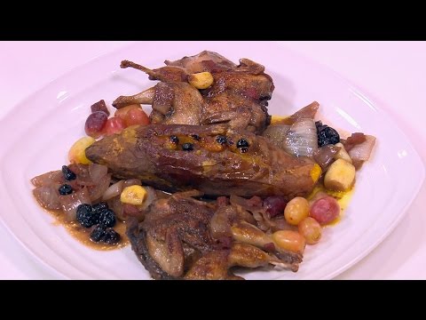 بالفيديو طريقة عمل ومقادير سمان بريزيه بصوص العنب