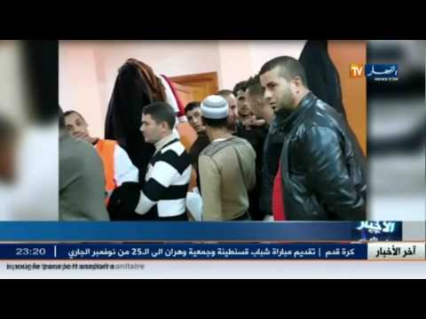 بالفيديو  حملة للتبرع بالدم في مدينة البليدة