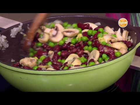 طريقة إعداد مكرونة بالفاصوليا الحمراء