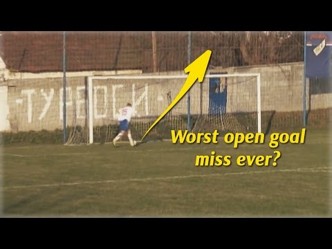 شاهد أسوأ لاعب كرة قدم في التاريخ الساحرة المستديرة