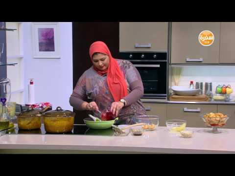 طريقة عمل ومقادير ميني كرواسون بصوص الفراولة