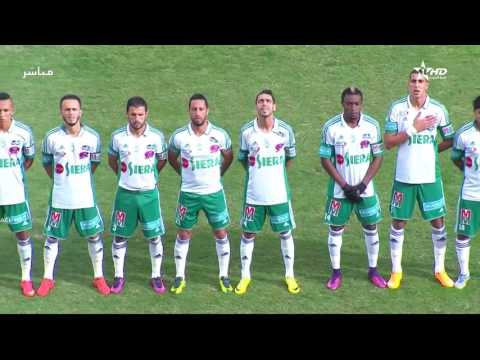 شاهد تفاعل الجماهير مع النشيد الوطني في مباراة الديربي