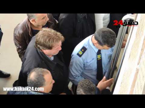 شاهد اعتقال مسؤول في فريق الرجاء بعد نهاية الديربي