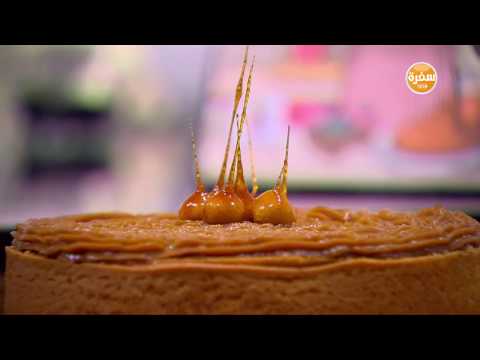 بالفيديو طريقة عمل ومقادير كيك البندق والكراميل