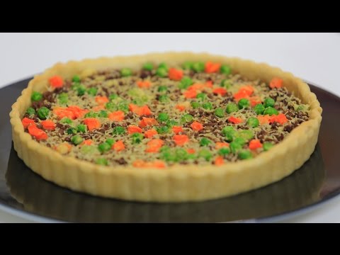 بالفيديو مقادير ووصفة عمل تارت باللحمة المفرومة والخضار