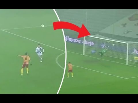 شاهد هدف بولندي رائع من تسديدة على الطائر