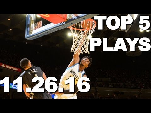 أبرز 5 كرات في دوري السلة الأميركي للمحترفين