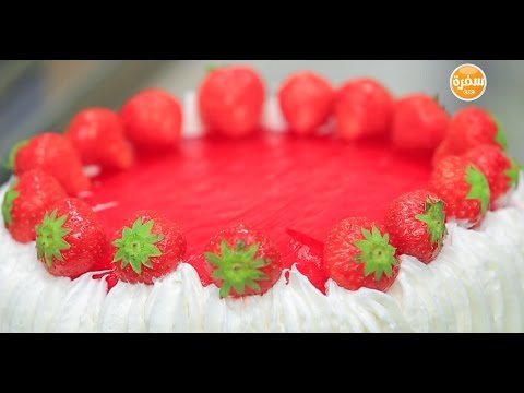 بالفيديو طريقة عمل ومقادير كيكة الكاسترد والجيلي