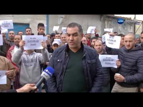 شاهد احتجاج تجار الجملة أمام مقر الإتحاد العام للتجار والحرفيين الجزائريين