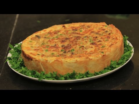 شاهد طريقة إعداد فطيرة الدجاج بالخضار