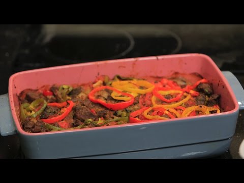 شاهد طريقة إعداد طاجن لحم بالقلقاس