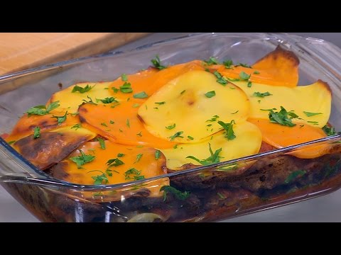 طريقة إعداد اسكالوب بصوص المارينارا والجبن المدخن