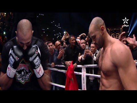 دخول البطل المغربي بدر هاري إلى الحلبة