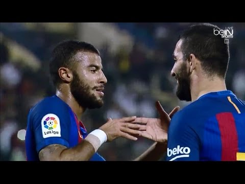 شاهد الهدف الخامس لبرشلونة في مرمى الأهلي السعودي