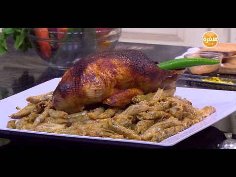 طريقة عمل ومقادير محشي كرنب مع بط