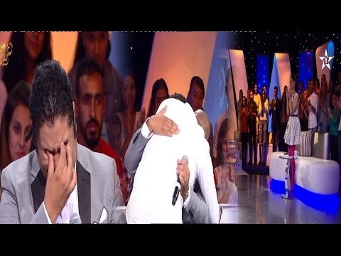 شاهد فريد غنام يجهش بالبكاء في موقف مؤثر