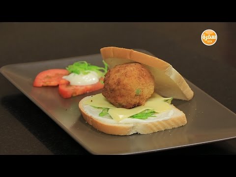 شاهد طريقة إعداد سندوتش بطاطس مهروسة بالجبنة