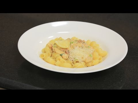 بالفيديو طريقة عمل ومقادير مكرونة بالخرشوف