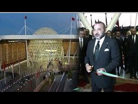 شاهد الملك محمد السادس يُدشن المحطة الجديدة لمطار مراكش المنارة