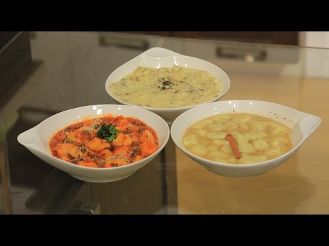 طريقة إعداد نيوكي بصوصات متنوعة