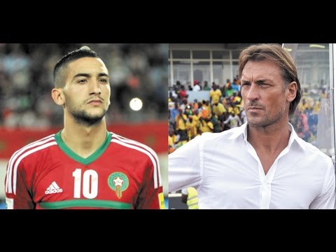 استبعاد حكيم زياش من قائمة الأسود التي استدعاها رينارد