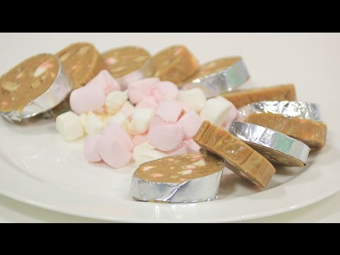 طريقة اعداد رول مارشميلو و بسكوت